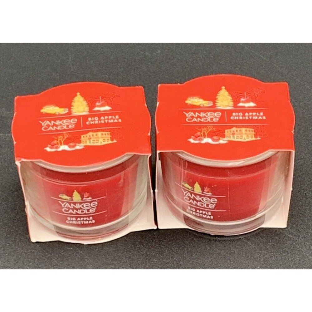 Yankee Candle Big Apple‎ Christmas Mini 1.3 oz Set of 2